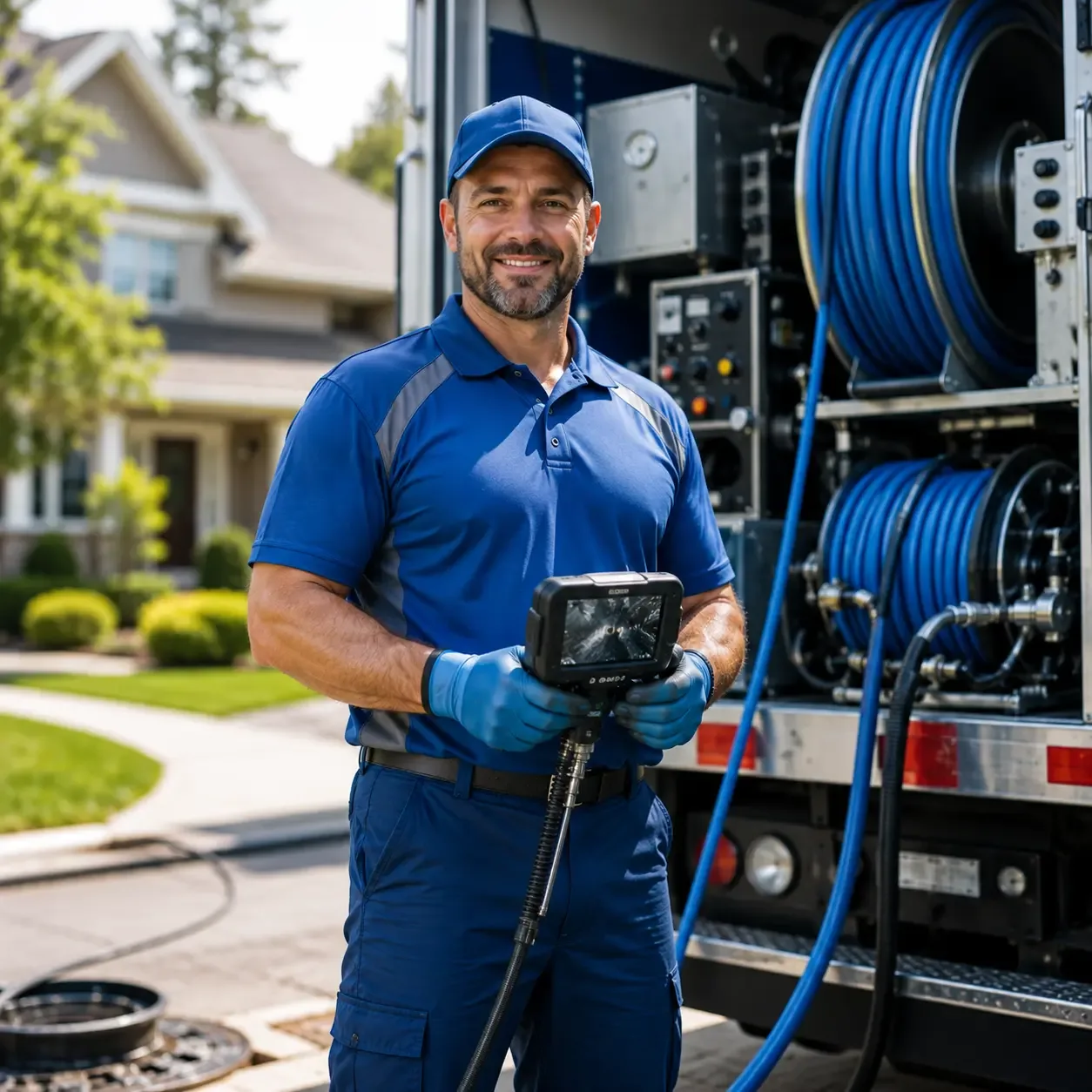 Local outdoor drain cleaning specialists in Parma, MI